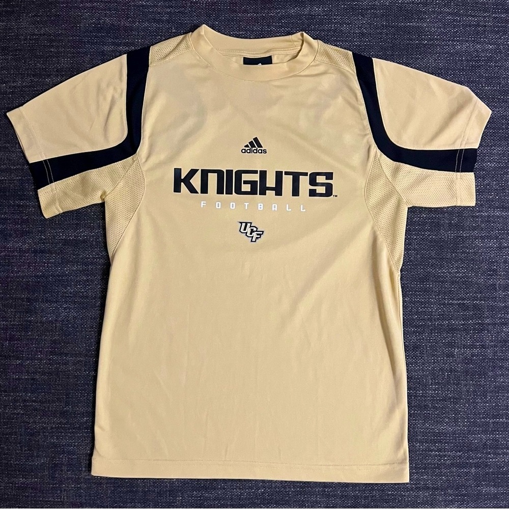 Adidas UCF Knights Football Youth Tech Tee